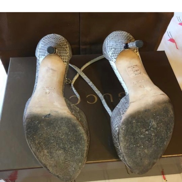 Authentic Gucci Bamboo Shoes.  204149EDH009022 - Picture 7 of 11